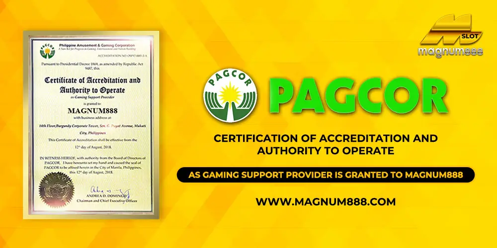 magnum888 pagcor license